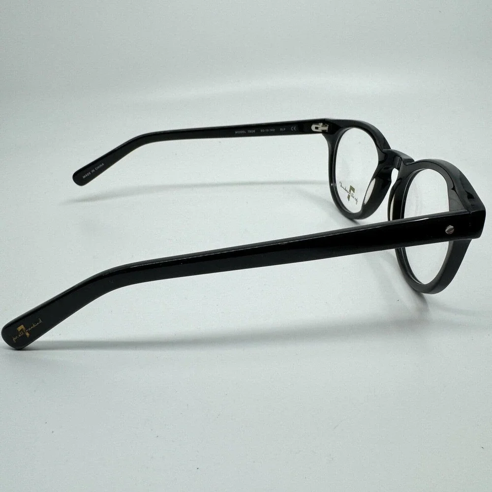 7 For‎ All Mankind Model 7906 50-19-140 Eyeglasses Frame Black Round H9703